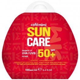 Солнцезащитный крем для лица и тела SPF50+, 100 мл.| Cafe mimi