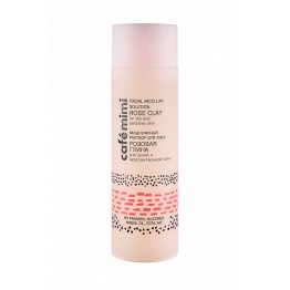Мицеллярная вода Розовая глина для сухой и чувствительной кожи, 200 мл., Cafe mimi 