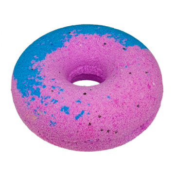 Гейзер для ванны "Чернично-малиновый пончик", 140 г.| Cafe mimi