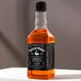 Гель для душа виски 500 мл. «Крутой мужик», древесно-пряный аромат