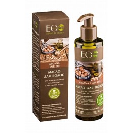 Масло для восстановления ослабленных и секущихся волос аргановое| EcoLab