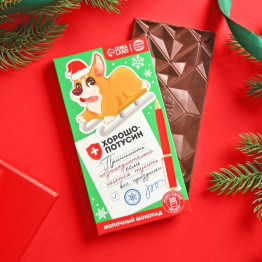 Подарочный молочный шоколад «Хорошопотусин», 70 г.|Количество ограничено