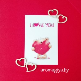 Открытка для любимого и любимой Арт.220| Aromagiya.by