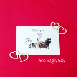 Открытка для любимого и любимой Арт.237| Aromagiya.by