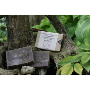 Мыло "Дегтярное", 100 г., Мыловарня Романовых