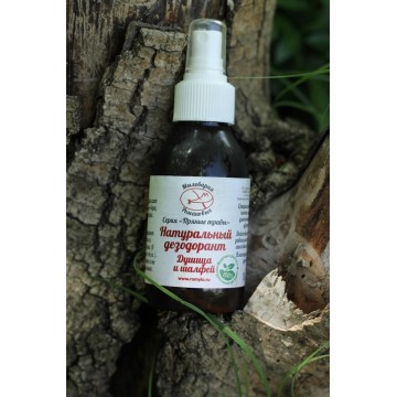 Натуральный дезодорант "Душица и шалфей", 150 мл., Мыловарня Романовых