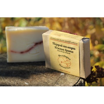 Твёрдый шампунь "Южные врата", 100 г., Мыловарня Романовых