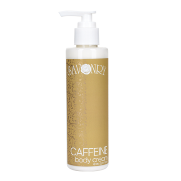 Крем для тела с кофеином и экстрактом зеленого кофе CAFFEINE, 200 мл., Савонри