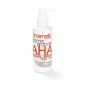 Гель для умывания с AHA-кислотами и экстрактом граната, 150 мл.| Savonry