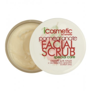 Скраб для лица с экстрактом граната, 100 мл., Савонри