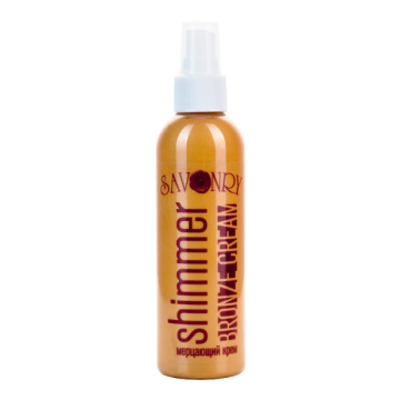 Мерцающий крем для тела BRONZE (бронзовый), 200 мл.| Savonry