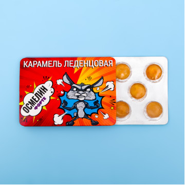 Леденцы "Осмелин" со вкусом мёда и лимона, 16 г.