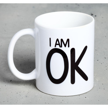 Кружка «I'M NOT ALCOHOLIC», 300 мл.