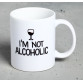 Кружка «I'M NOT ALCOHOLIC», 300 мл.
