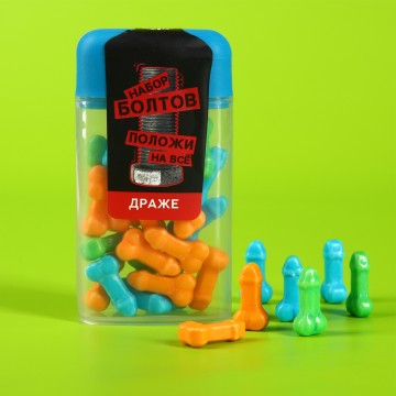 Драже в банке «Положи на все», 20 г.| Фабрика счастья