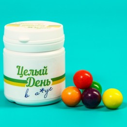 Жевательная резинка «Всякий день» в банке, 40 г.| Фабрика счастья