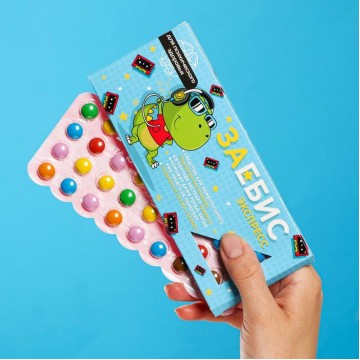 Драже шоколадное «За*бис», 20 г.| Фабрика счастья