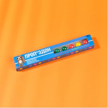 Жевательная резинка "ПРОП*ЗДОН", 20 г.| Фабрика счастья