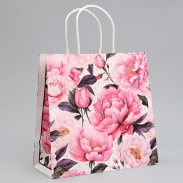 Пакет подарочный «Нежность в душе», 22 х 22 х 11 см.