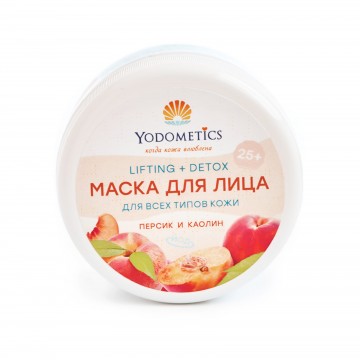 Маска для лица 25+ LIFTING+DETOX, 75 мл.| Yodometics