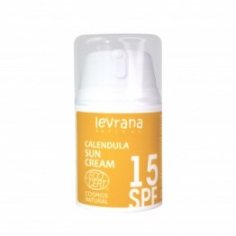 Крем Календула, солнцезащитный SPF15 (матирующий эффект)| Levrana
